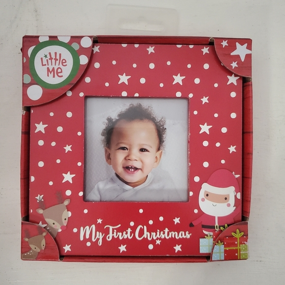 Baby's First Christmas Picture Frame - Picture 1 of 2